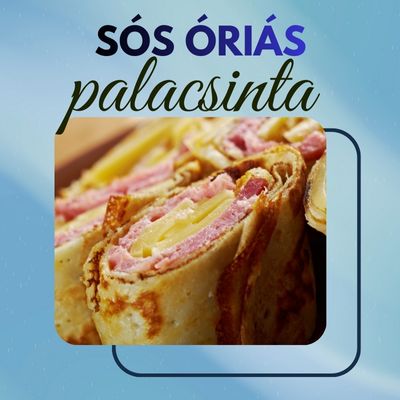 Sós óriás palacsinta Sós óriás palacsinta